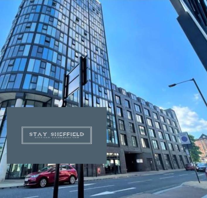 City Centre 2 Bedroomed Apartment - Great Views - Wifi Sheffield Exterior photo